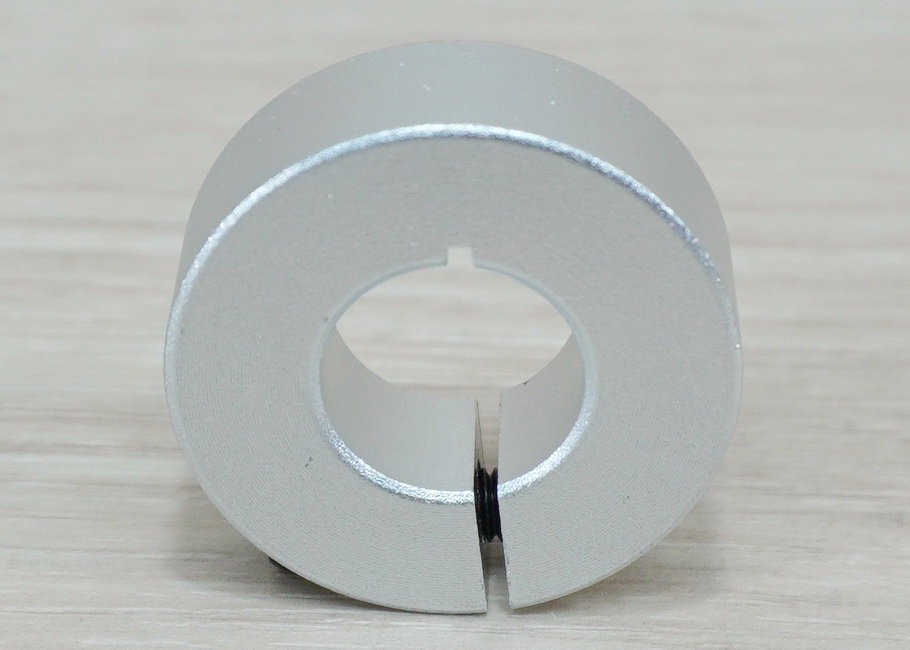 SC 16x35x12 mm (IDxODxThickness) Open type optical axis fixing ring (Aluminum)