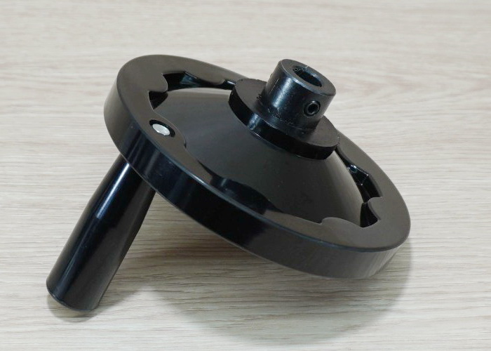 125mm Bakelite-Solid Handwheel with Coupling Bore 12mm