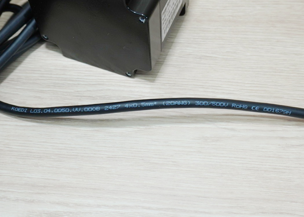 Stepper Motor (Nema34) แรงบิด 4.5N.m 5A Shaft 14mm (86BYGH250A) - 5m Cable