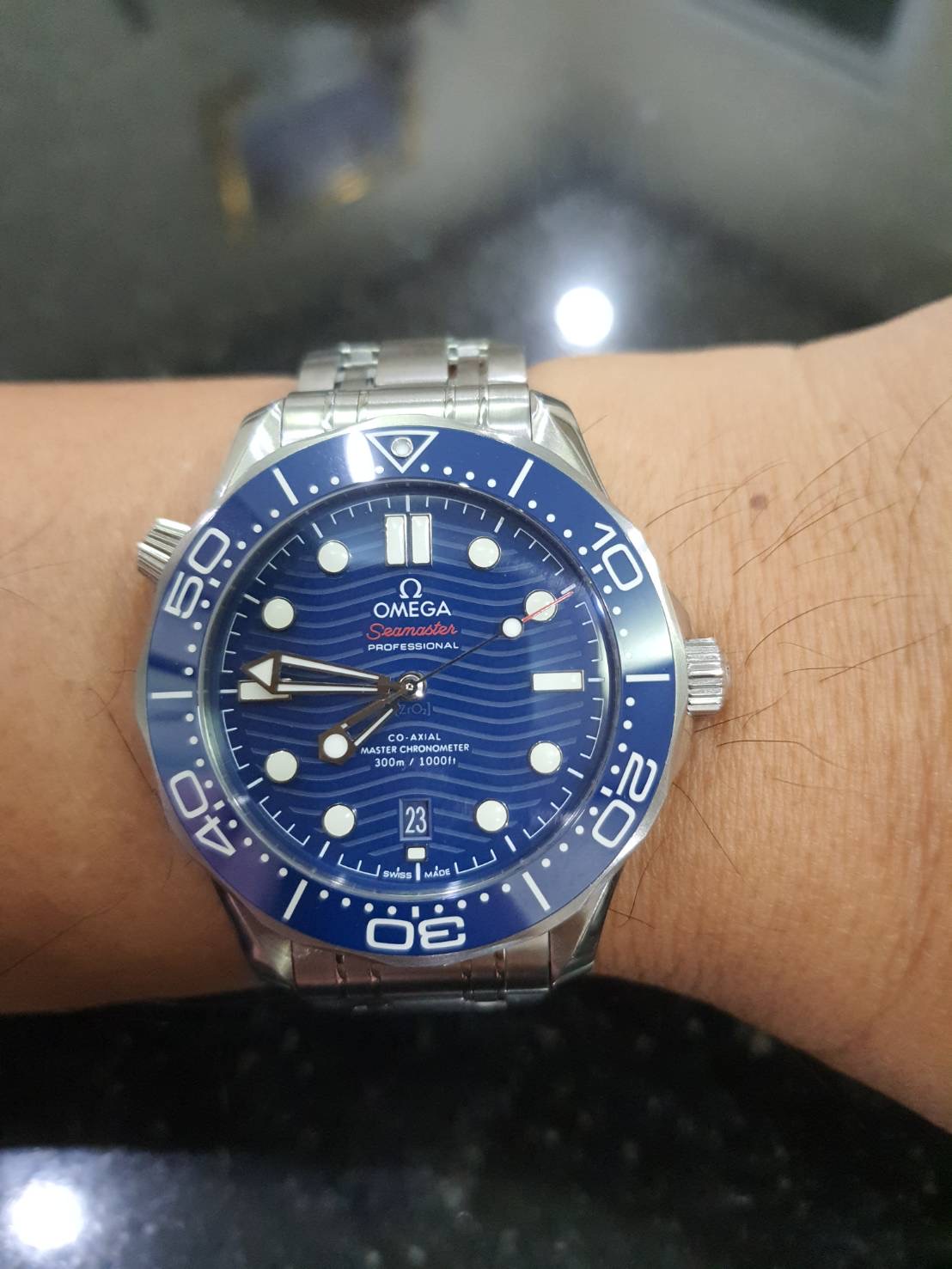 OMEGA SEAMASTER DRIVER 300M VSF แถมสายยาง