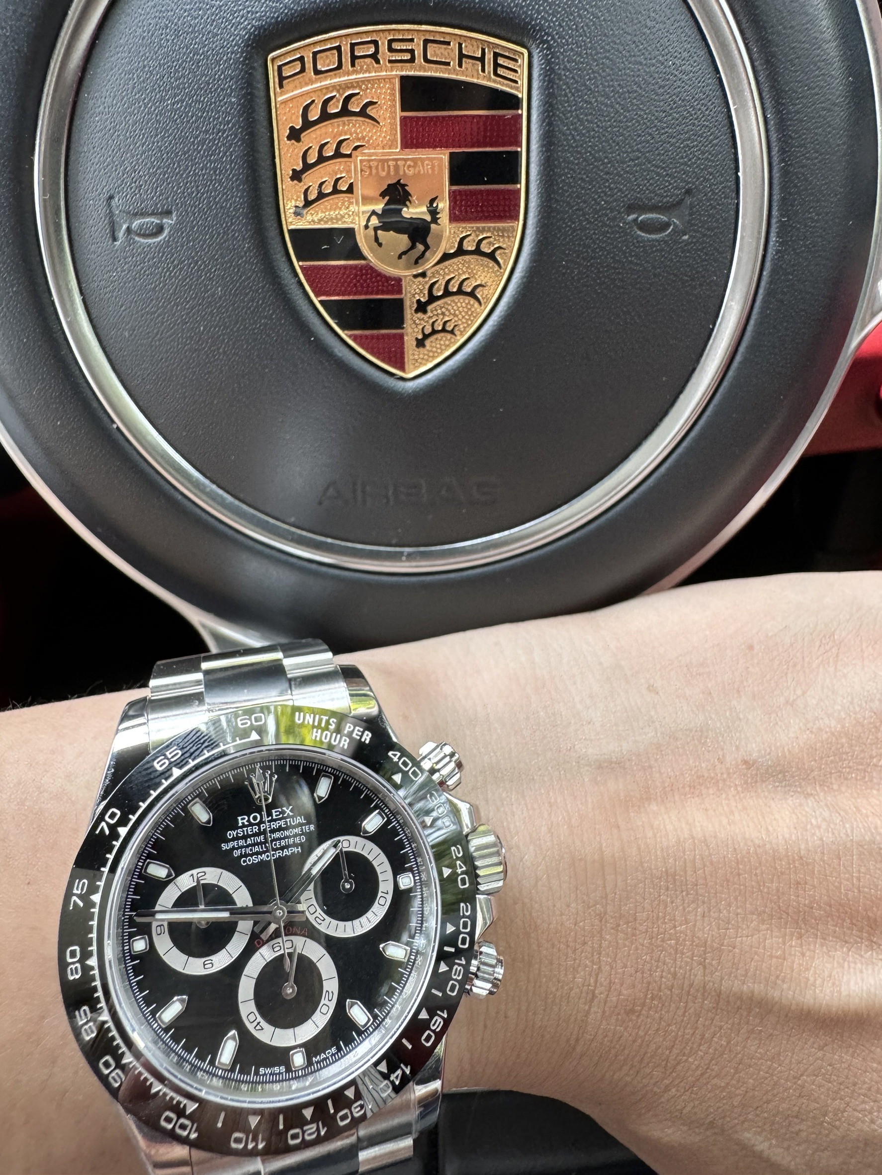 ROLEX DAYTONA BLACK CERAMIC ZF