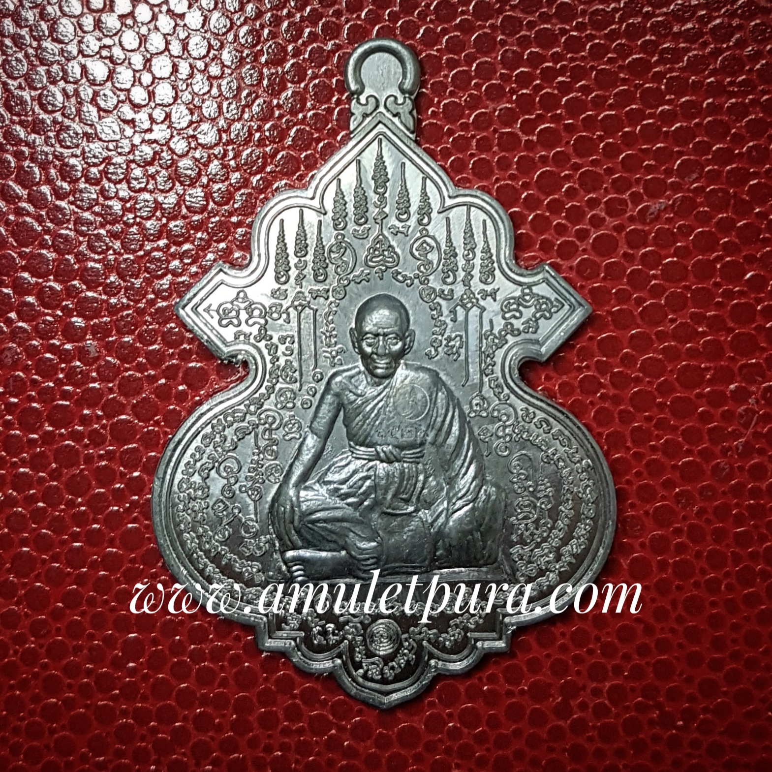 เหรียญมหายันต์หลวงปู่นอง รุ่นสรงน้ำ๘๙(ตะกั่ว)ปี51 หลวงปู่นอง วัดวังสีทอง จ.สระแก้ว