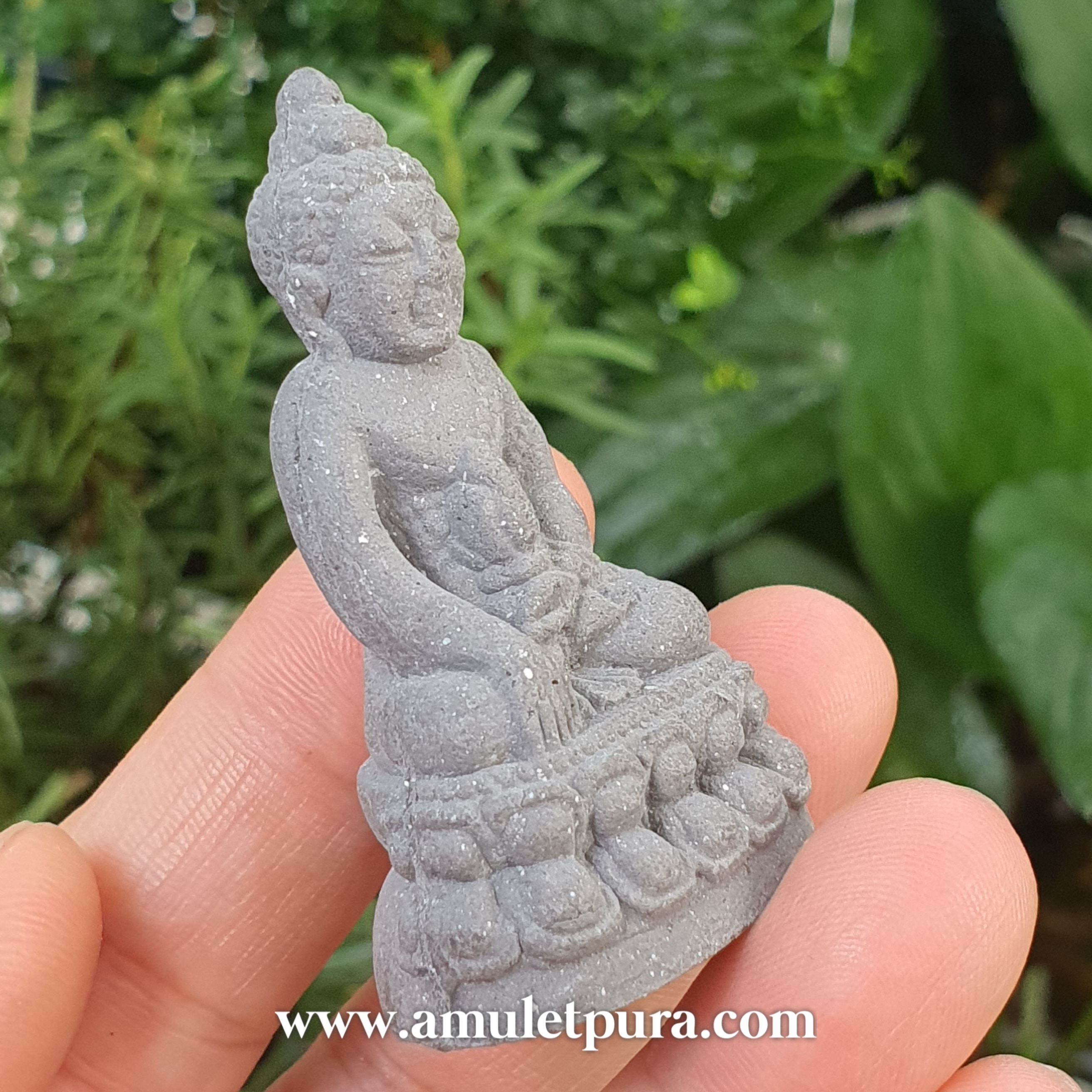 พระกริ่งรัตนมาลา(เนื้อผงพุทธคุณ)ปี40 วัดสุทัศน์ฯ กรุงเทพมหานคร(ปั้มหมึกใต้ฐาน)