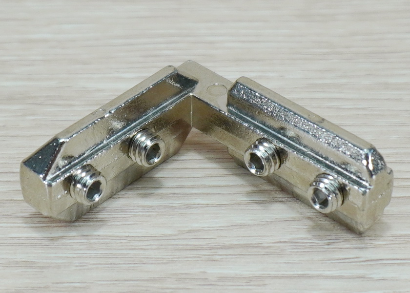 Inner Bracket 4-Hole สำหรับ Series 40 Alu Profile + น็อตยึด M6