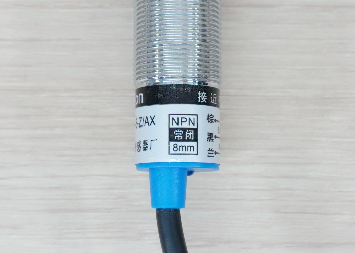 LJ18A3-8-Z/AX (NPN NC ระยะจับ 8mm) 6-36V DC Inductive Proximity Sensor