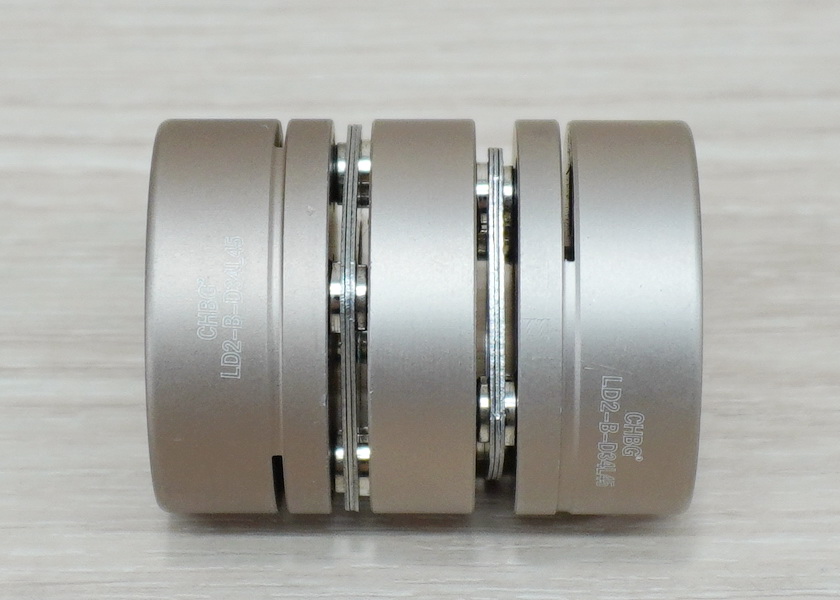 Double Diaphragm Coupling D34L45 Inner Hole 8 x 12