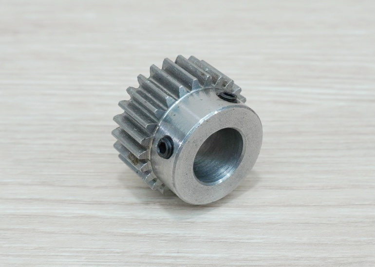 Spur Gear Pinion 1.0 Mod 25Teeth Bore 12mm (straight teeth - เฟืองตรง)