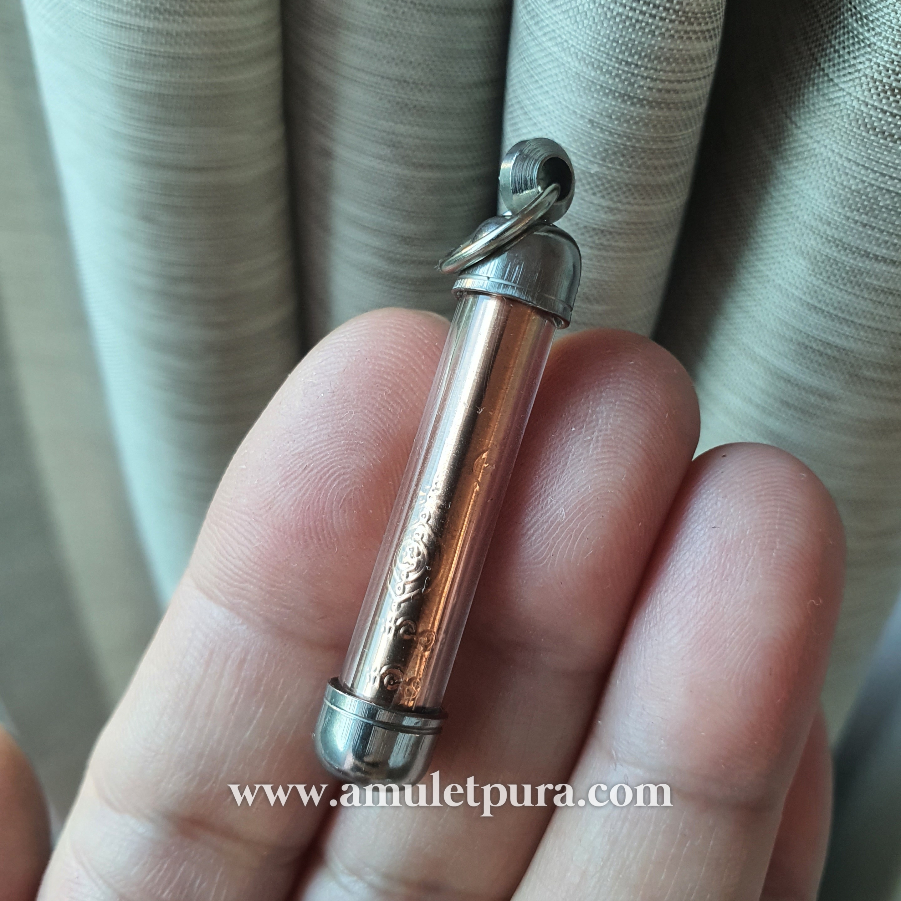 ตะกรุดสาริกาเรียกทรัพย์ ปี54 หลวงปู่วาส วัดสะพานสูง จ.นนทบุรี