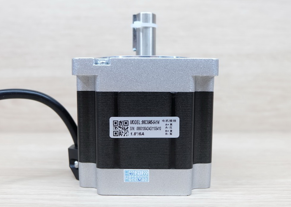 Leadshine - Stepper Motor (Nema34) แรงบิด 4.5N.m 4A Shaft 14mm (86CM45-0-I14)