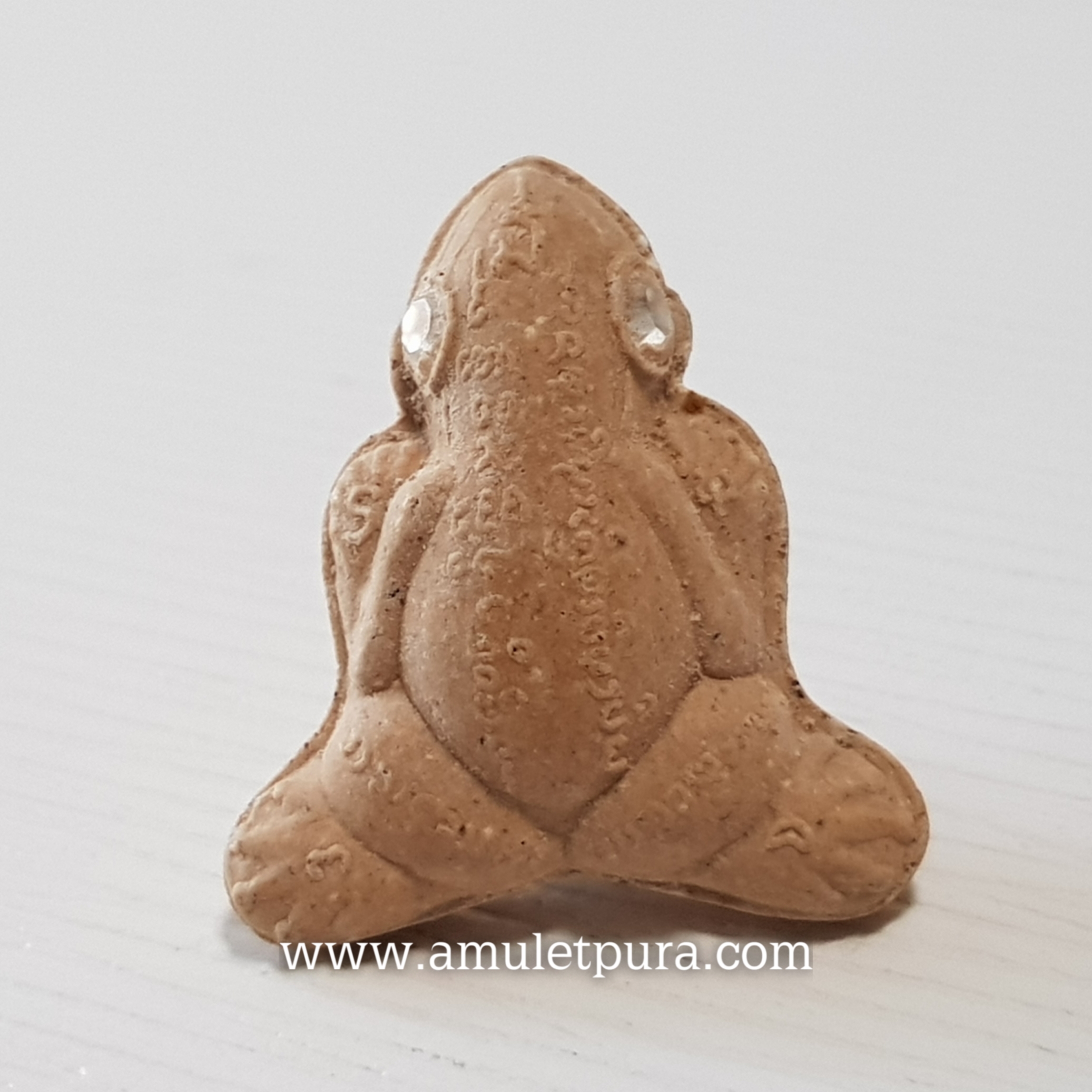 พระปิดตามหาลาภหลังกบเจ็ดดาว เนื้อผงอาถรรพ์ตาฝังพลอยเสก อ.เม้ง ขุนแผน