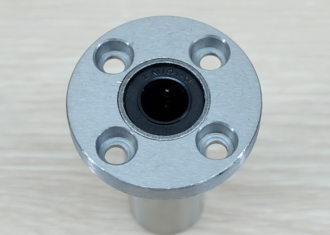 LMF10LUU 10x19x55mm Round Flange Long Linear Ball Bearing 10mm