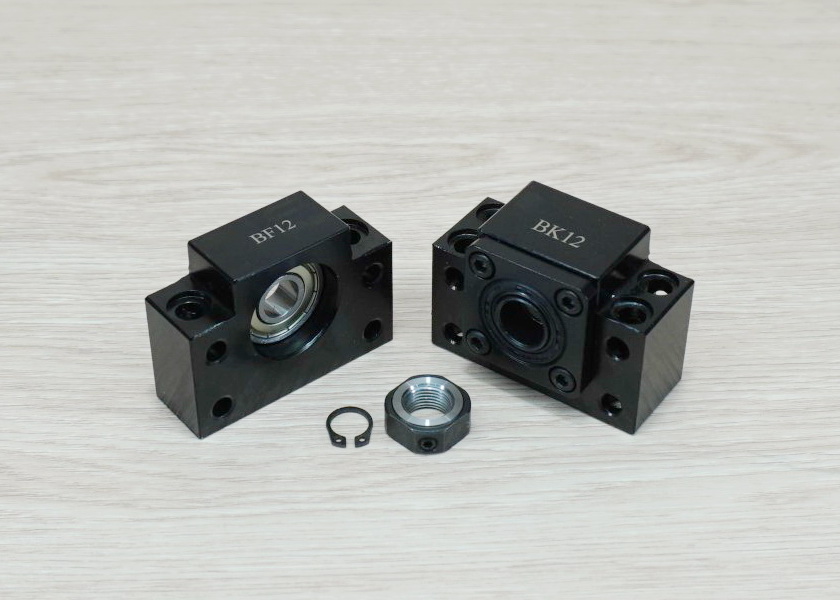 BK12 + BF12 Ball screw end support bearings