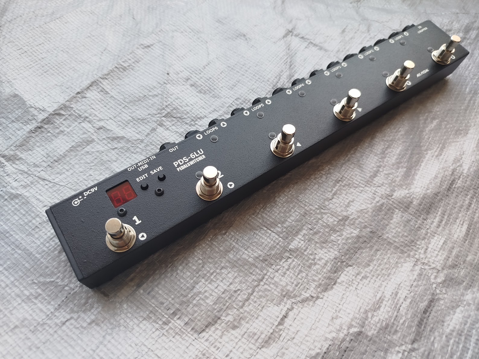 PEDAL SWITCHER PDS-6L-MIDI