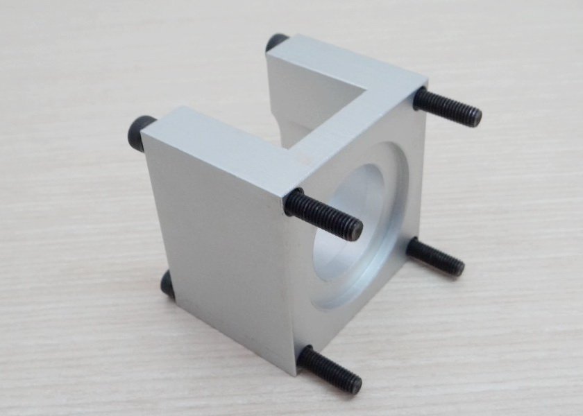 Nema23 (White) Aluminium Base Mounting Stepper Motor Bracket + Screw