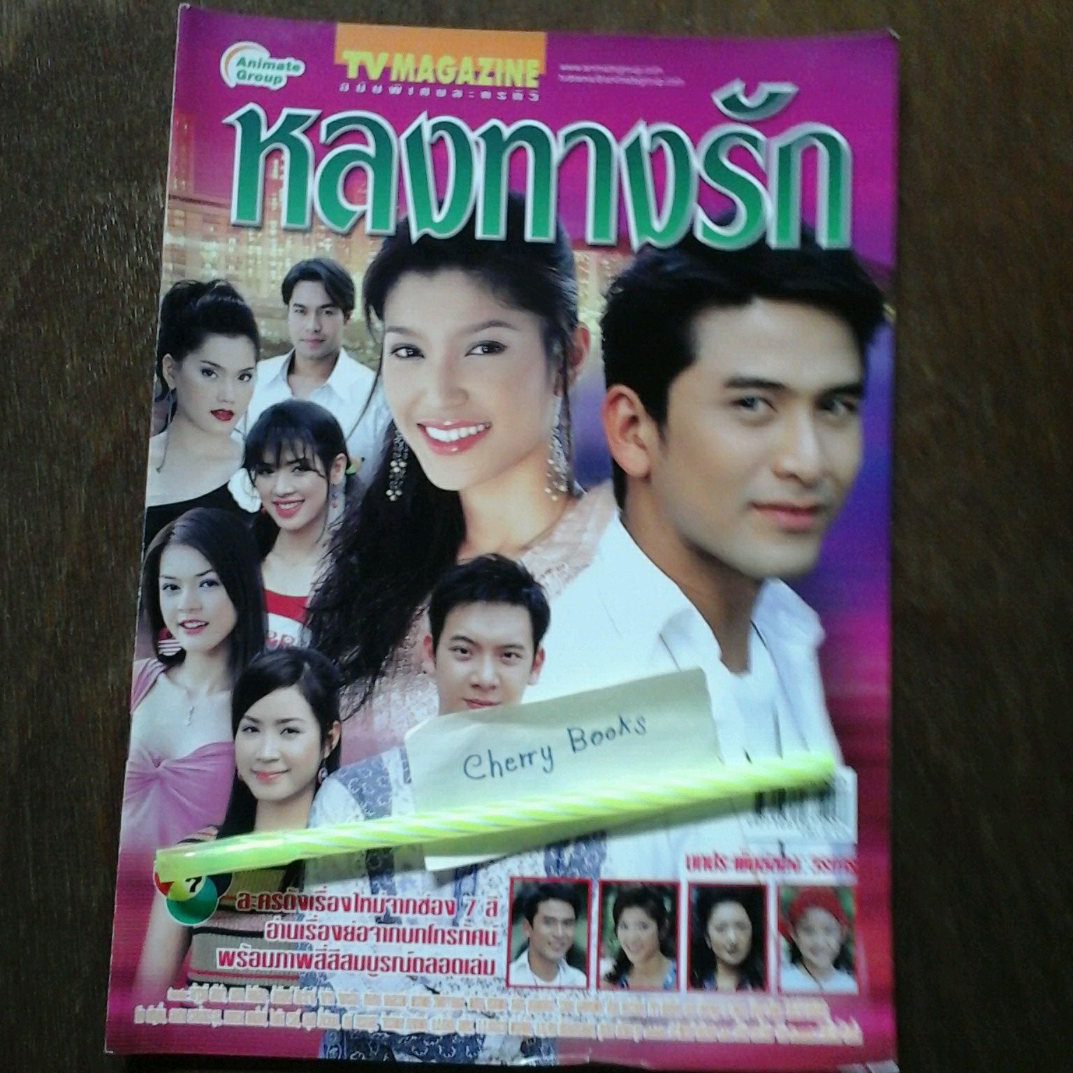 หนังสือเรื่องย่อละคร หลงทางรัก