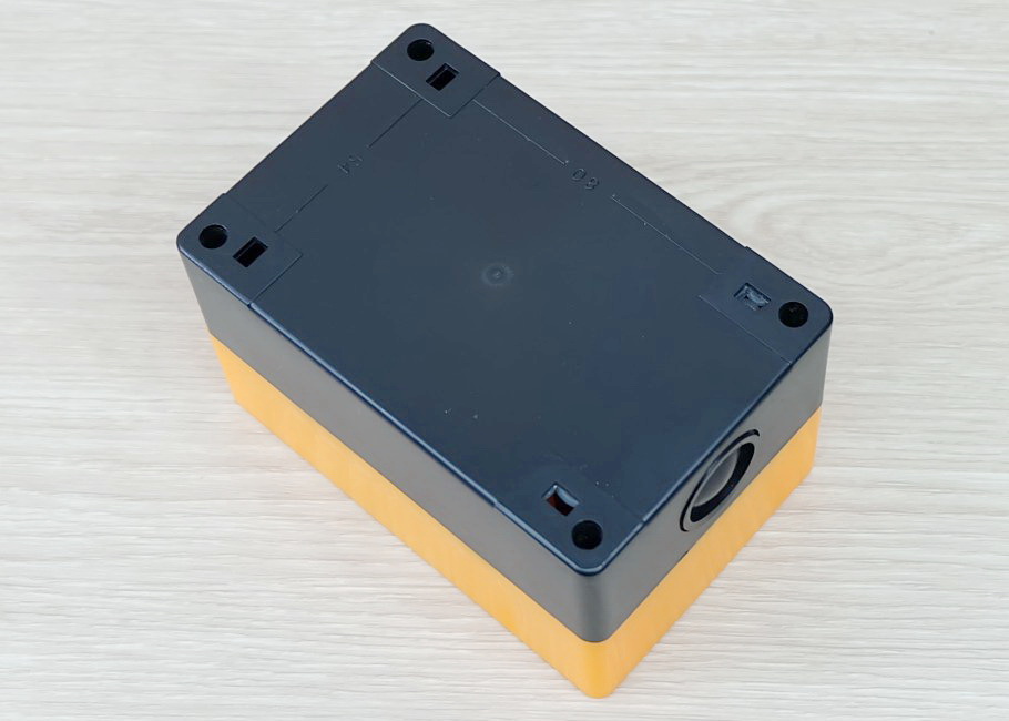 BX2 (Yellow) waterproof box 2 holes for 22mm mounting hole push button switch