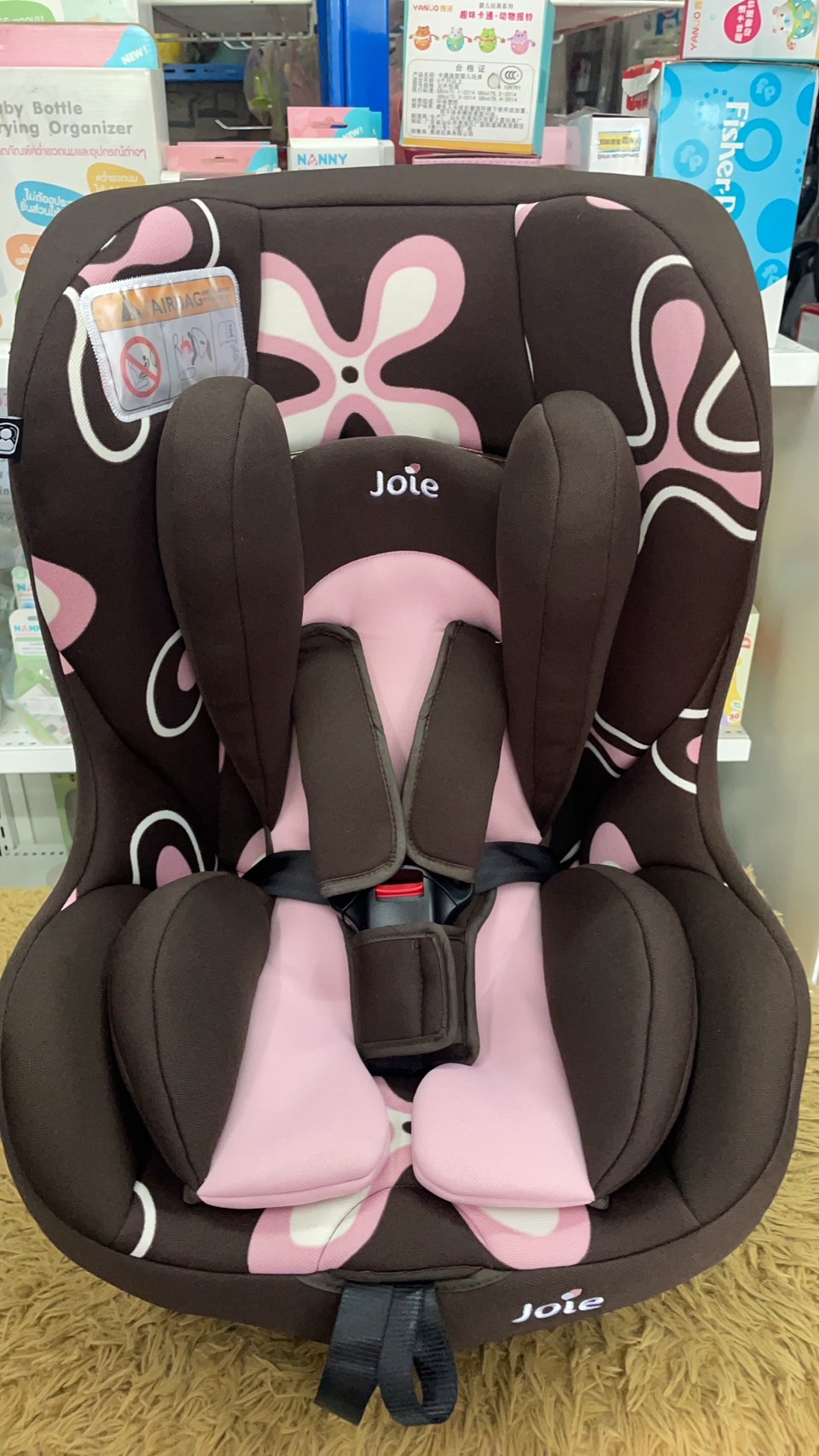Joie คาร์ซีทมือสอง Joie UK รุ่น Tilt สภาพสวย 90% พร้อมซัพพอร์ตแท้เต็มตัว