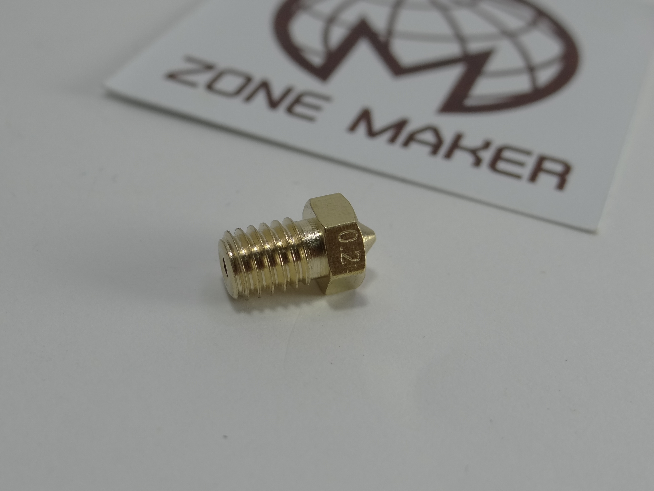 0.2mm J-Head brass nozzle extruder M6 for 3D printer
