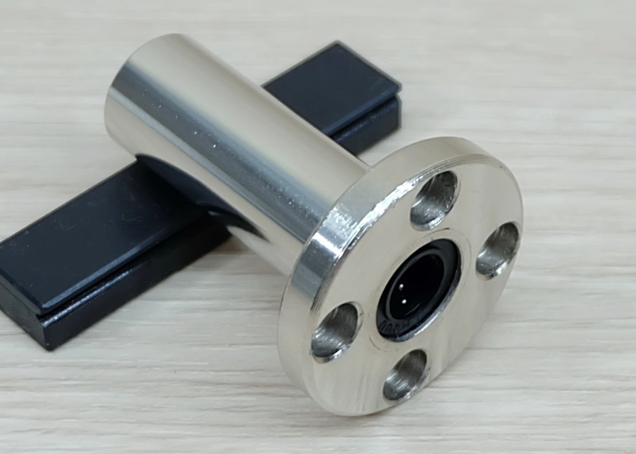 LMF8LUU 8x15x45mm Round Flange Long linear ball bearing 8mm