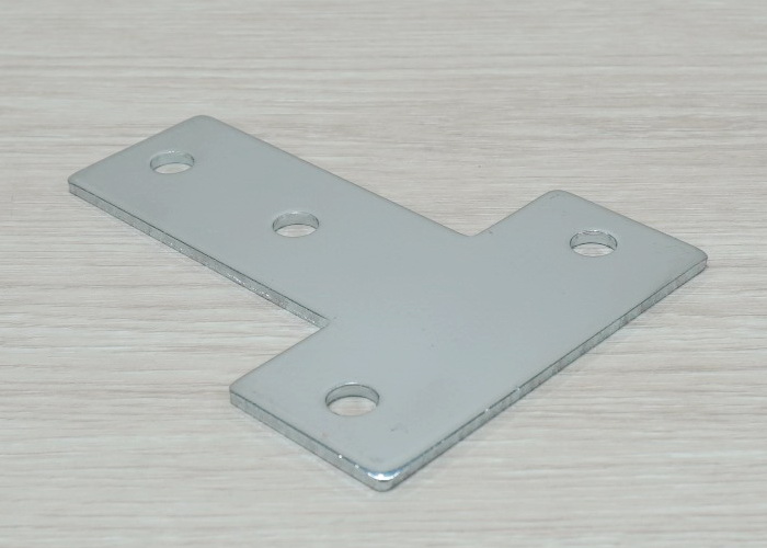 T-Shaped Steel Joint Plate 4-Hole สำหรับ Series 40 Alu-Profile