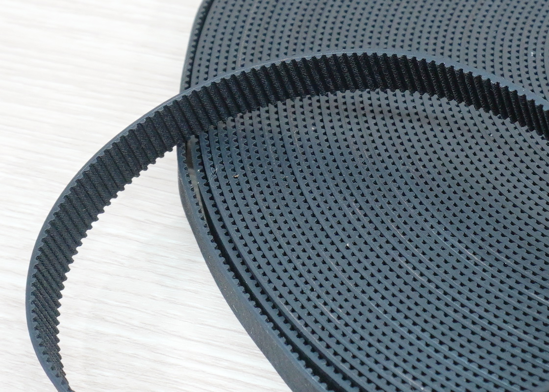 2GT-10mm Rubber Open Timing Belt Fiberglass Core (ราคา/1เมตร)