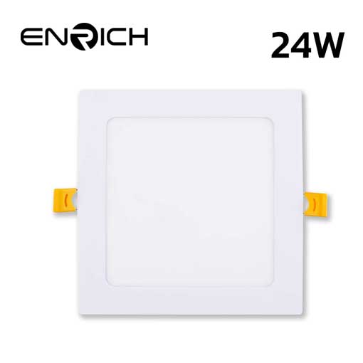 ดาวน์ไลท์ LED หน้าเหลี่ยม 24W ENRICH SLIM D