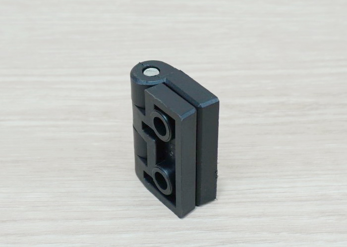 บานพับพลาสติกไนลอน Hinge for Alu-Profile 3030 ระยะรู 30x23 mm