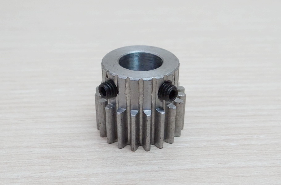 Spur Gear Pinion 1.0 Mod 20Teeth Bore 12.7mm (straight teeth - เฟืองตรง)