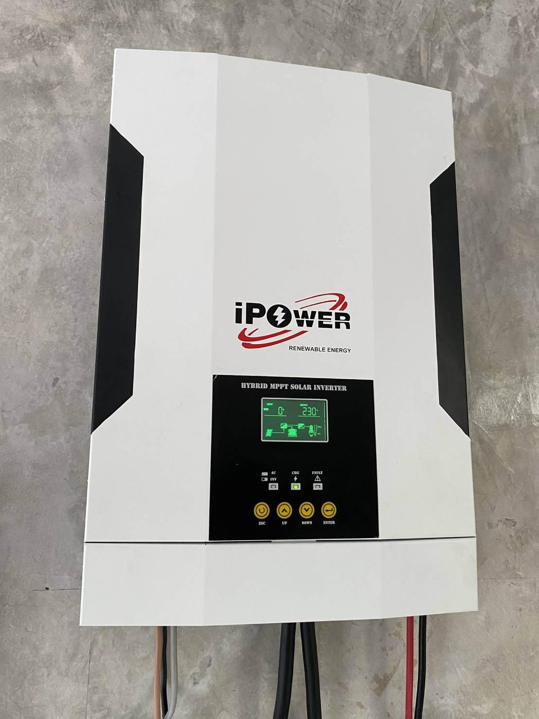 อินเวอร์เตอร์ ออฟกริด ไฮบริด 3500w 24v Charge 100A Mppt