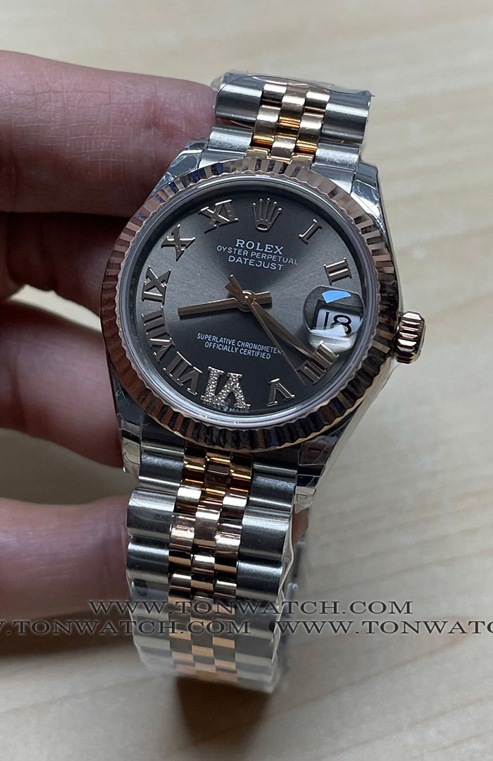 ROLEX DATEJUST TWOTONE 31 MM. EWF
