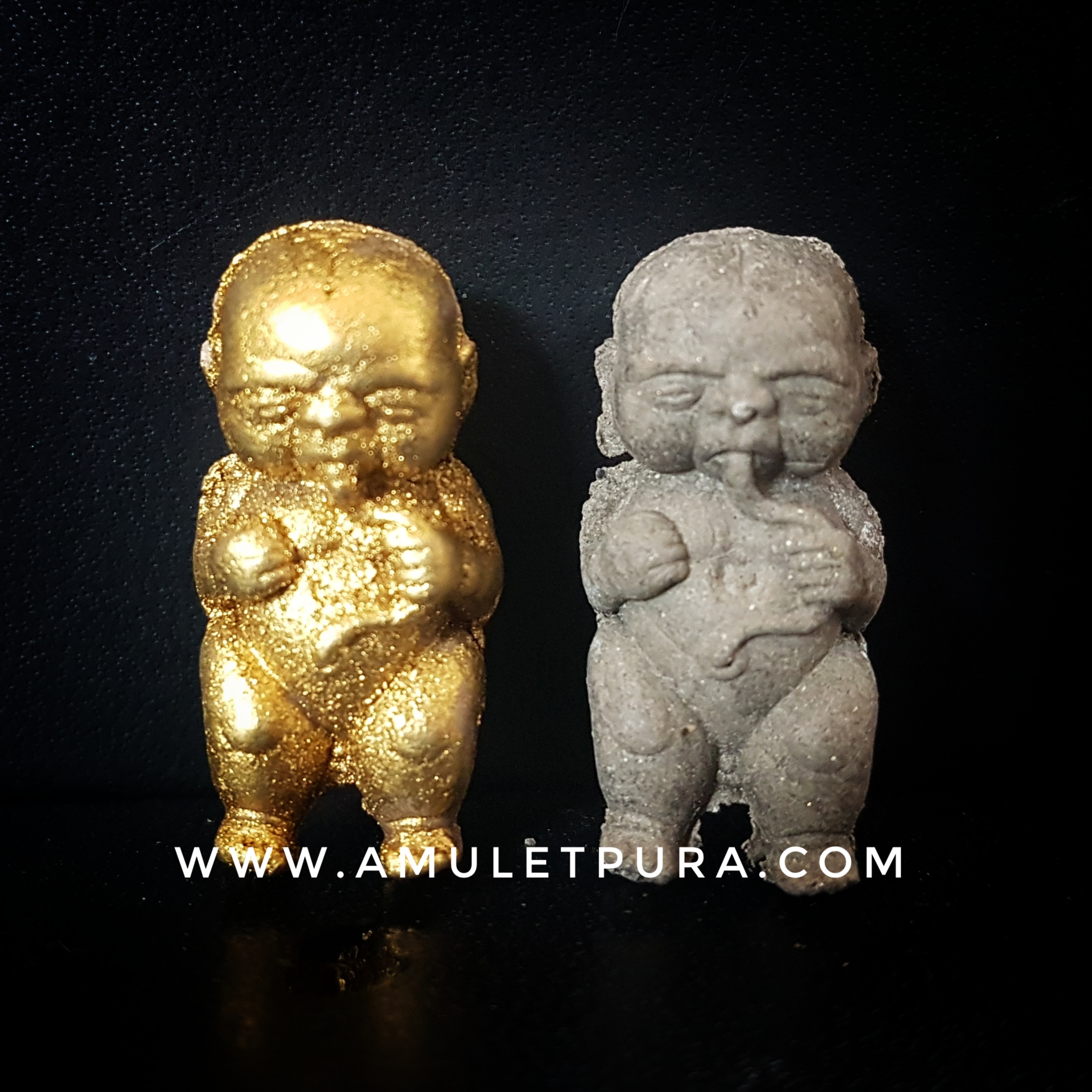 กุมารทองดูดรก รุ่นมหาเศรษฐี(ผงพรายกุมารปัดทอง ฝังตะกรุดเงิน)ไตรมาส 51 หลวงปู่เณร วัดบ้านเกษตรทุ่งเศรษฐี จ.ร้อยเอ็ด