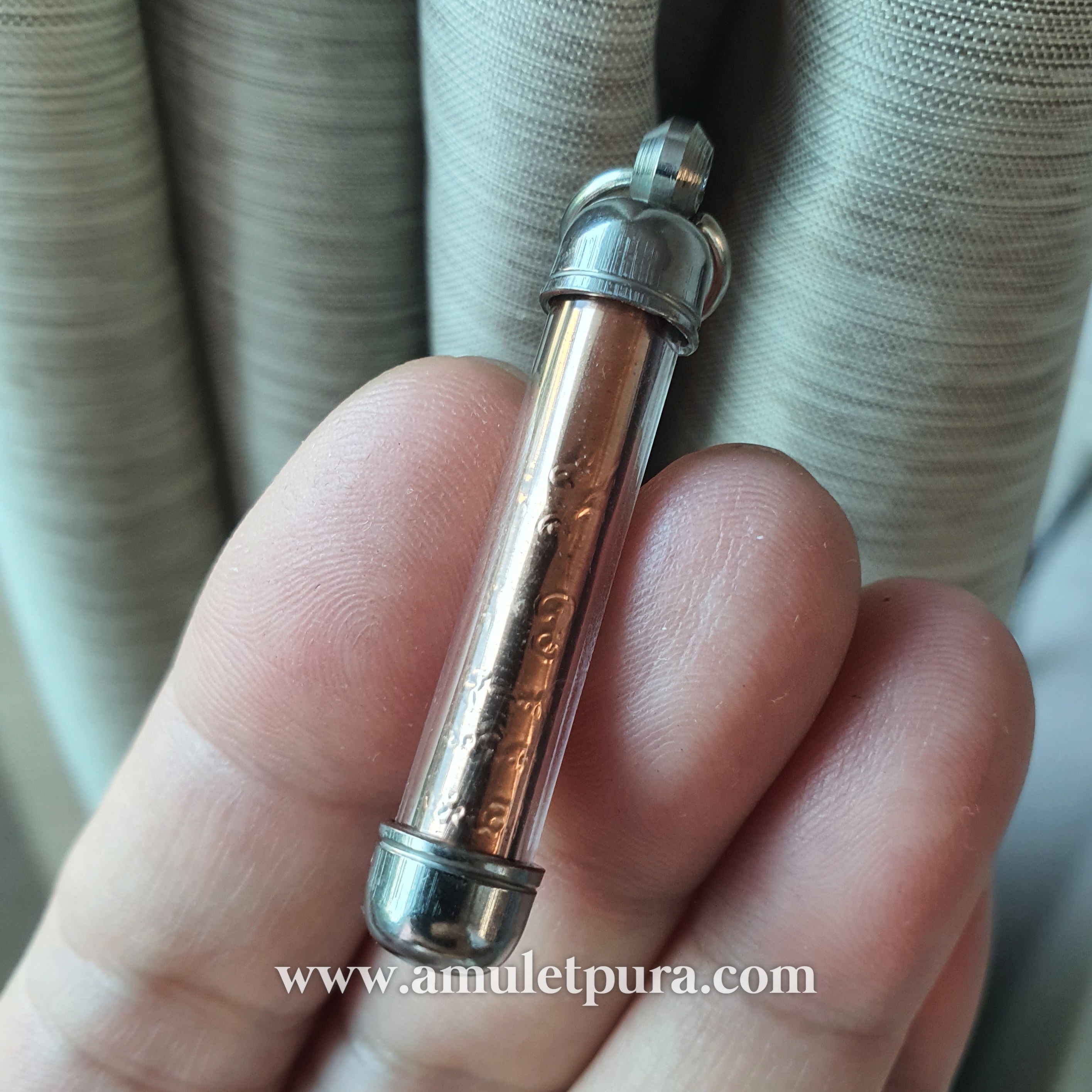 ตะกรุดสาริกาเรียกทรัพย์ ปี54 หลวงปู่วาส วัดสะพานสูง จ.นนทบุรี