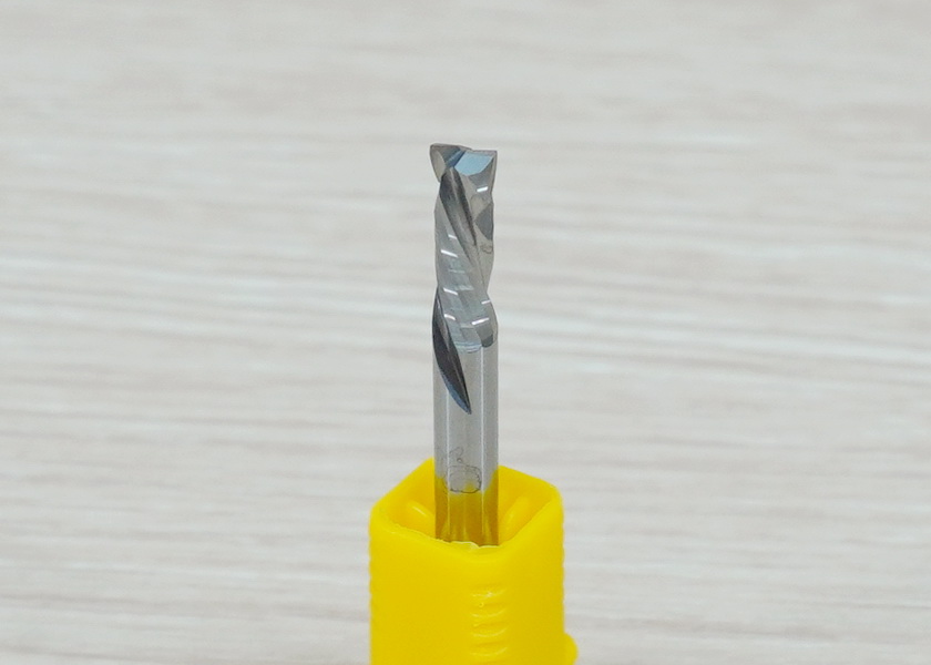 Double-Edged Compound Milling Cutter 4x4x12mm Blade Spiral Carbide เกรด 3A