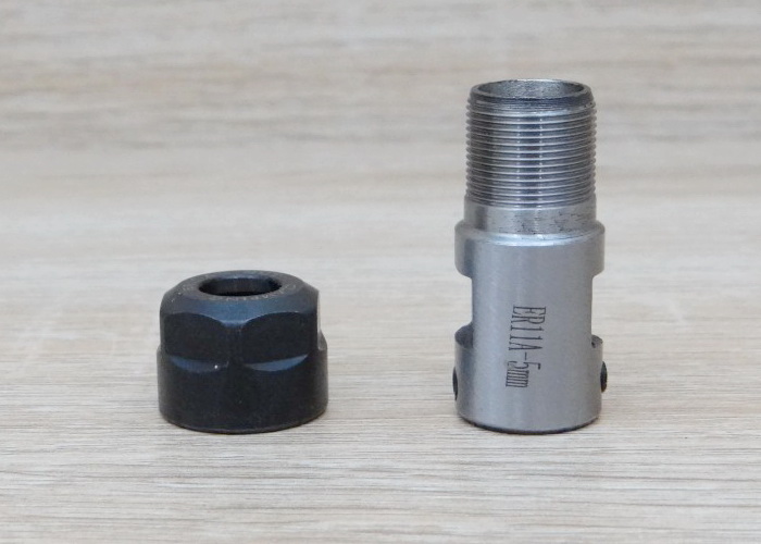 Chuck Shaft ER11 - Rod Inner Hole 5mm (C16-ER11-35L)