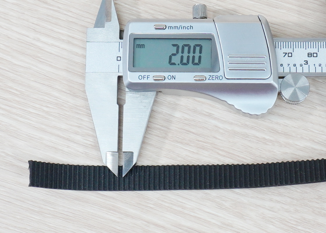 2GT-10mm Rubber Open Timing Belt Fiberglass Core (ราคา/1เมตร)