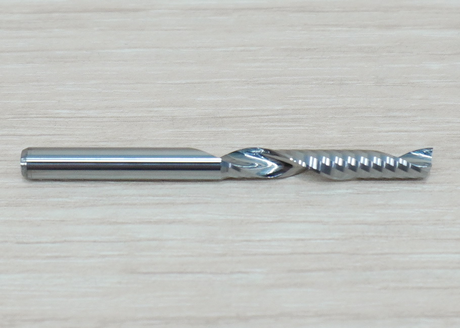 Wood/Acrylic - 4x4x25mm Single Flute Bit Carbide End Mill (SHKxCEDxCEL) เกรด 3A