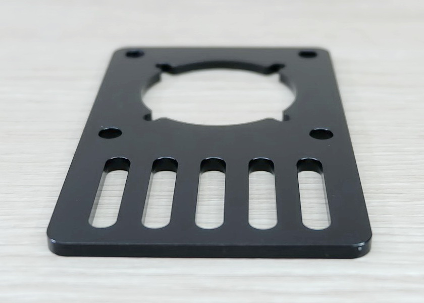 Motor Mount Plate - NEMA 23 Stepper Motor (Black)