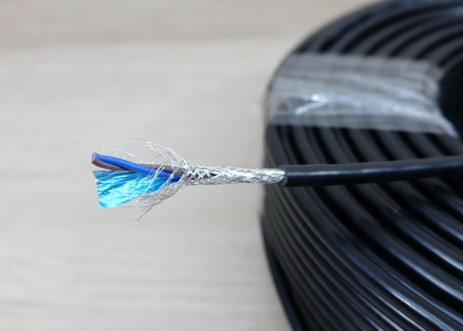 2 core X 0.5 mm² Shielded Wire RVSP Signal Line Shielded Twisted Pair (1m)