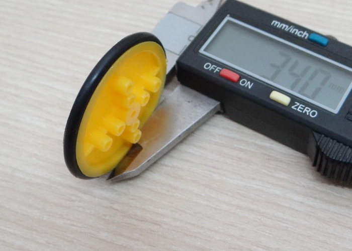 410 Rubber Wheel Robot Tires TT motor robot smart car platform