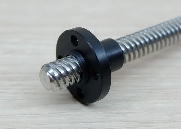 POM Nut for T8 Screw Lead 8mm (ลื่น,แรงเสียดทานต่ำ)