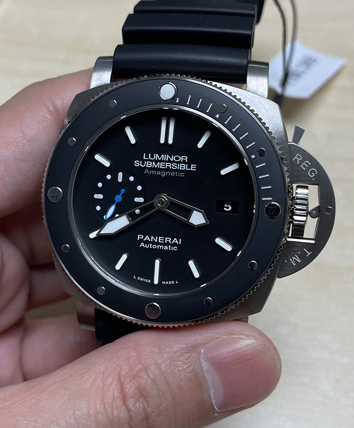 PAM1389 VSF Panerai Submersible Titanium 47 MM.