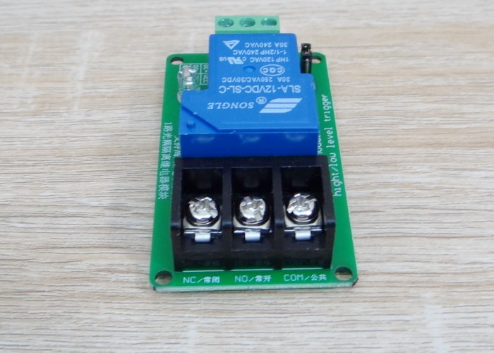 1-Channel 12V isolation Relay Module 240VAC/30A