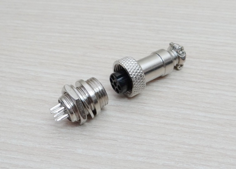 GX12 - 6P Male & Female - Connectors Socket Aviation Plug