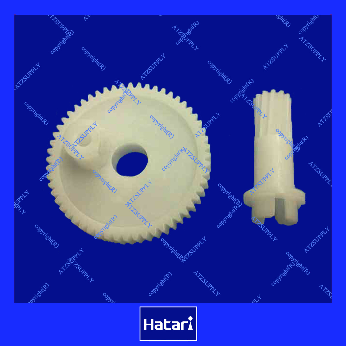 ชุด เฟืองส่าย เฟืองขับ พัดลม 18 นิ้ว ฮาตาริ Gear Box