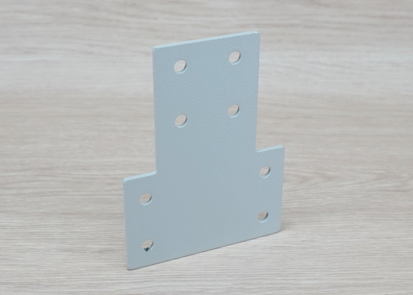 T-Shaped Steel Joint Plate 8-Hole สำหรับ 3060 Alu-Profile