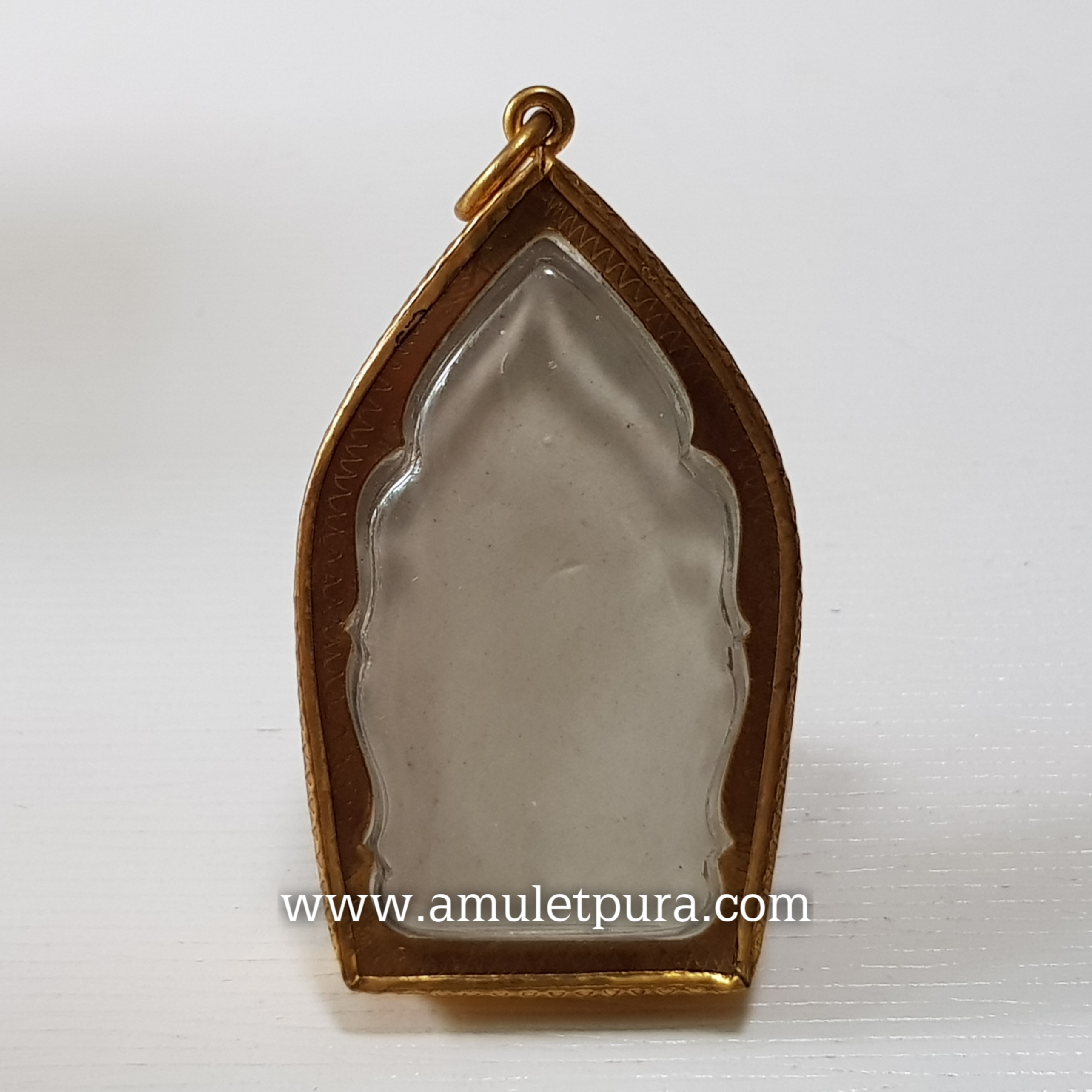 พระขุนแผนเคลือบ ปี52 วัดใหญ่ชัยมงคล จ.พระนครศรีอยุธยา(กรอบไมครอนจากวัด)