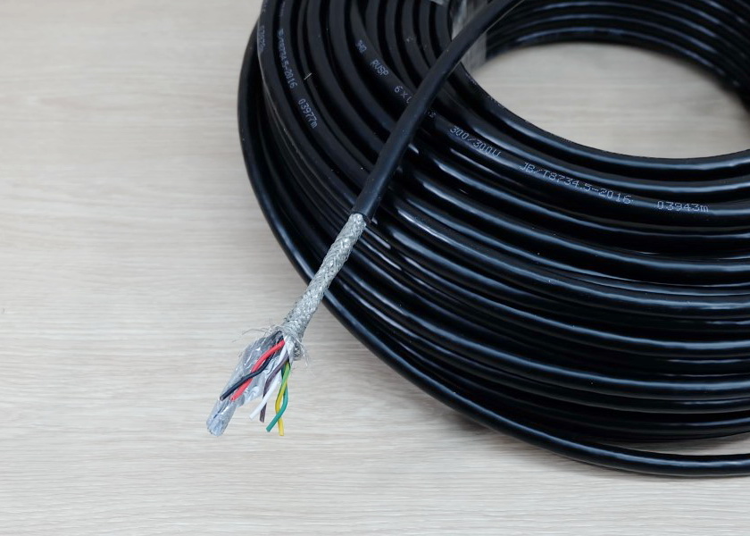 6 core X 0.5 mm² Shielded Wire RVSP Signal Line Shielded Twisted Pair (1m)