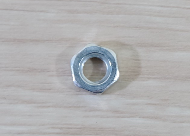 Hex Nuts M6x1.0mm (50ตัว/ถุง) Carbon Steel Galvanized