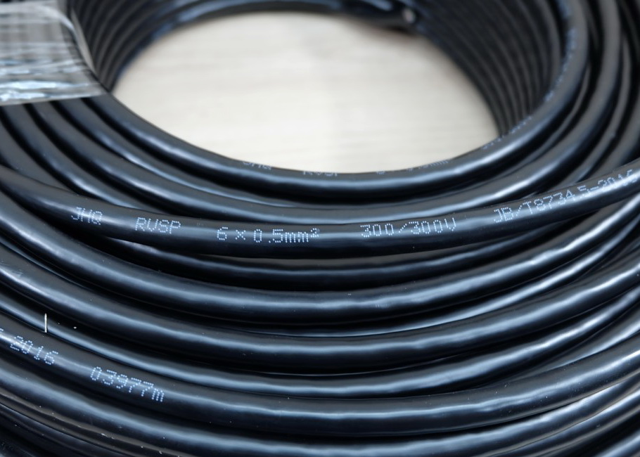 6 core X 0.5 mm² Shielded Wire RVSP Signal Line Shielded Twisted Pair (1m)