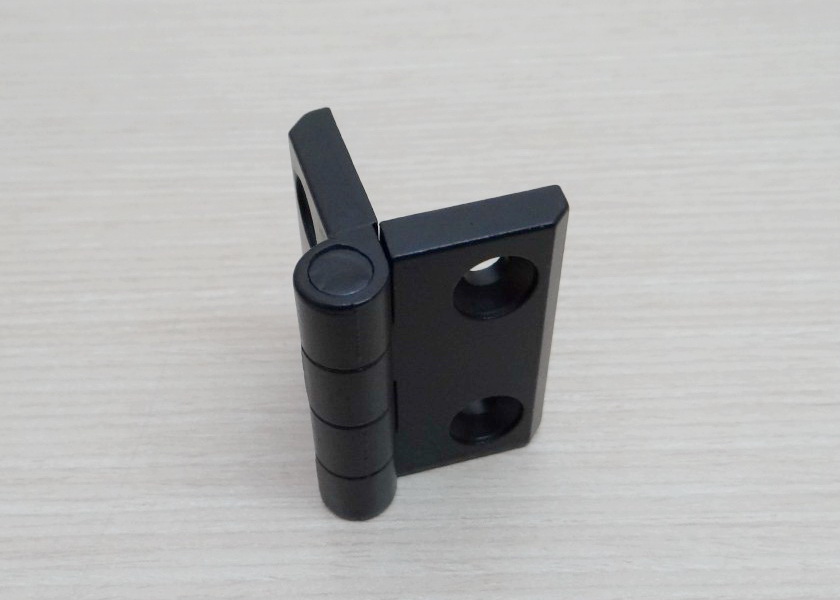 บานพับ Zinc Alloy Hinge for Alu-Profile 4040 ระยะรู 41x30 mm (สีดำ)